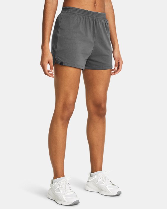 Women's UA Campus Shorts in Gray image number 0